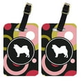 thumbnail image 1 of Pair of 2 Alaskan Malamute Luggage Tags, 1 of 2