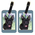 thumbnail image 1 of Pair of 2 Australian Kelpie Luggage Tags, 1 of 2