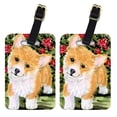 thumbnail image 1 of Pair of 2 Corgi Luggage Tags, 1 of 2