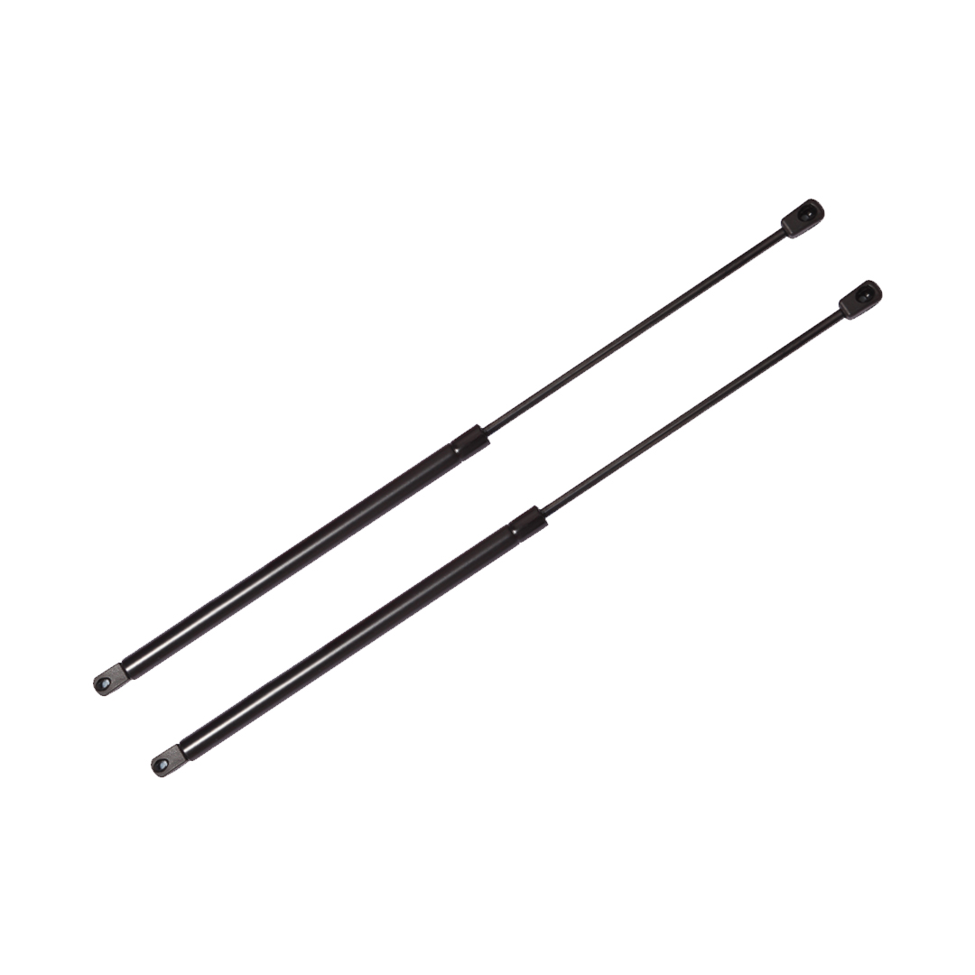 Pair Of Front Hood Gas Lift Supports For 2000-2006 Ford Taurus - 2 Shock Struts, Black, Easy Install