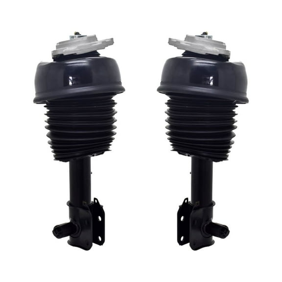 Pair of 2 Front L-R Air Suspension Spring Strut For 2014-2018 Mercedes-Benz CLS63 AMG S