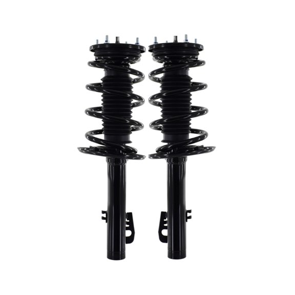 Pair of 2 Front L-R Quick Complete Strut-Coil Spring Assembly For 2009 Ford Flex