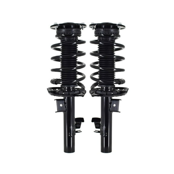 Pair of 2 Front L-R Quick Complete Strut-Coil Spring Assembly For 2010-2017 Volvo XC60