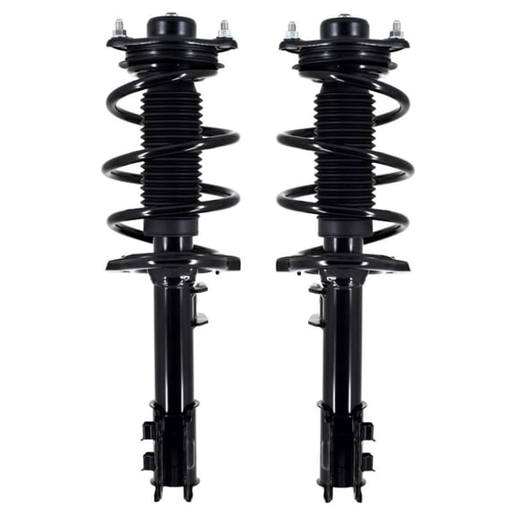 Pair of 2 Front L-R Quick Complete Strut-Coil Spring Assembly For 2011 Hyundai Sonata+H