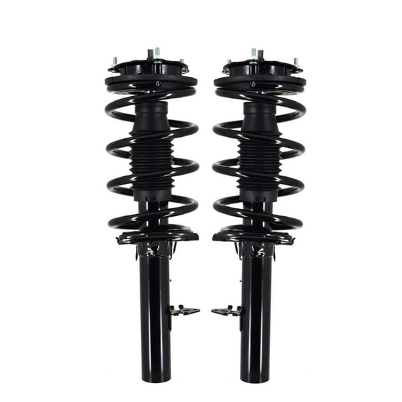 Pair of 2 Front L-R Quick Complete Strut-Coil Spring For 1995-2002 Lincoln Continental