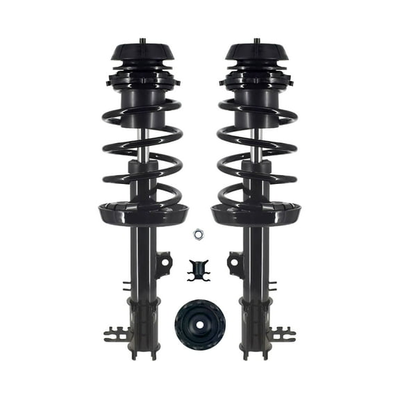 Pair of 2 Front L-R Quick Complete Strut-Coil Spring For 2001 2002 Saturn L100 L4 2.2L