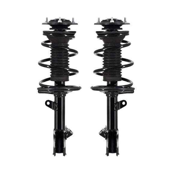 Pair of 2 Front L-R Quick Complete Strut-Coil Spring For 2001-2003 Toyota Prius L4 1.5L Hybrid