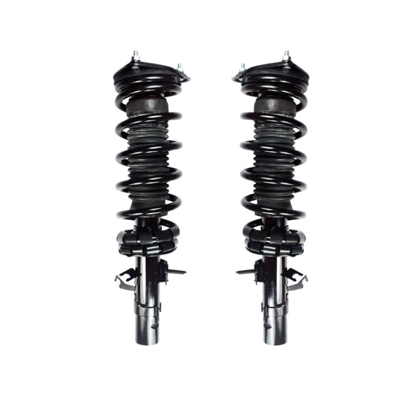Pair of 2 Front L-R Quick Complete Strut-Coil Spring For 2004-2006 Infiniti G35 X AT
