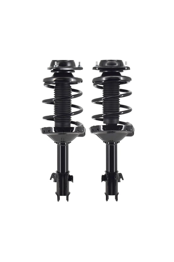 Pair of 2 Front L-R Quick Complete Strut-Coil Spring For 2004-2007 Subaru Impreza Wagon