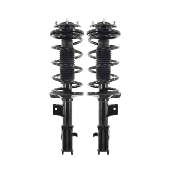 Pair of 2 Front L-R Quick Complete Strut-Coil Spring For 2006-2013 Suzuki Grand Vitara RWD
