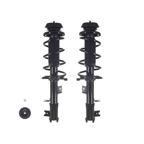 Pair of 2 Front L-R Quick Complete Strut-Coil Spring For 2008-2013 Suzuki SX4 Sport