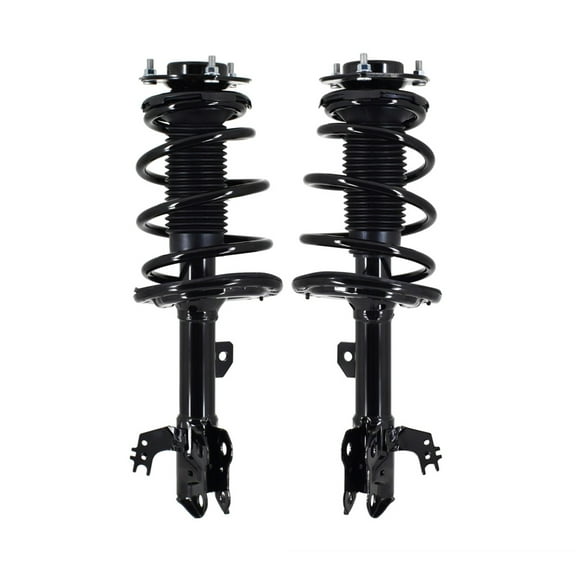 Pair of 2 Front L-R Quick Complete Strut-Coil Spring For 2013-2015 Toyota Avalon Hybrid, XLE