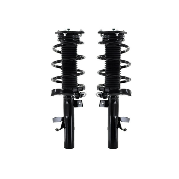 Pair of 2 Front L-R Quick Complete Strut-Coil Spring For 2013-2018 Ford C-Max Hybrid