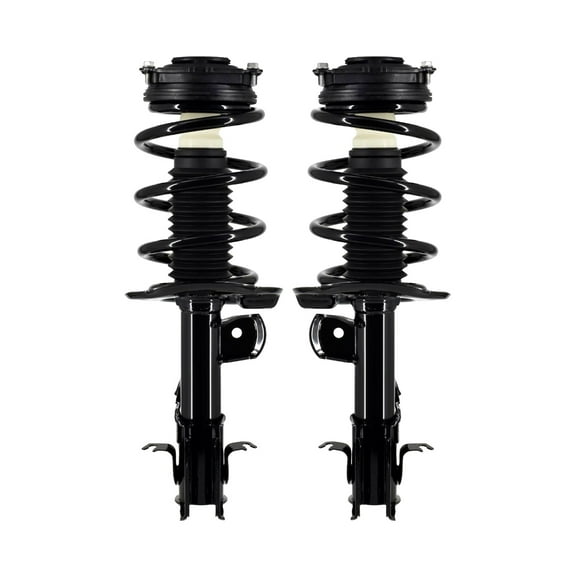 Pair of 2 Front L-R Quick Complete Strut-Coil Spring For 2013-2020 Nissan Nv200