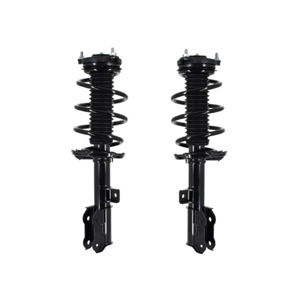 Pair of 2 Front L-R Quick Complete Strut-Coil Spring For 2015-2019 Hyundai Sonata 2.0T