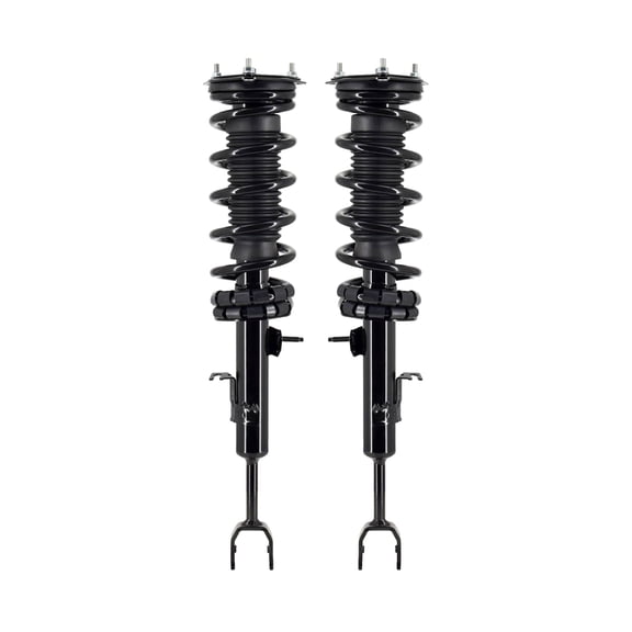 Pair of 2 Front L-R Quick Complete Strut For 2003-2007 Infiniti G35 V6 3.5L Coupe, RWD w/ Sport Suspension