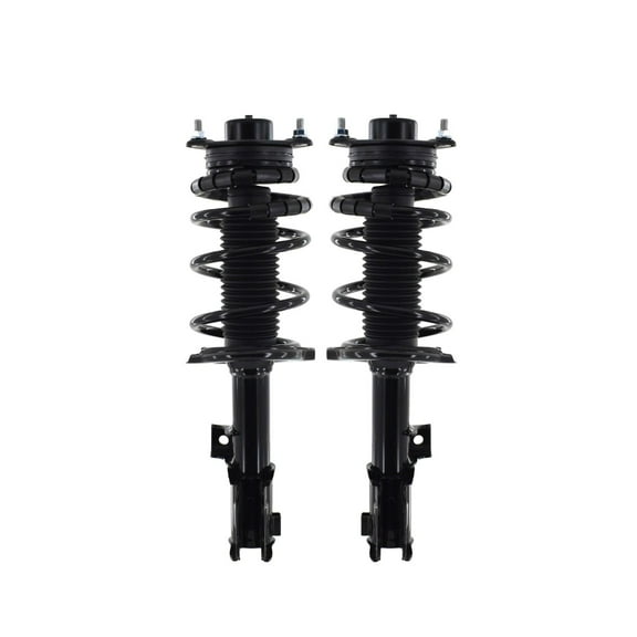 Pair of 2 Front Left-Right Quick Complete Strut-Coil Spring For 2010-2012 Hyundai Genesis Coupe