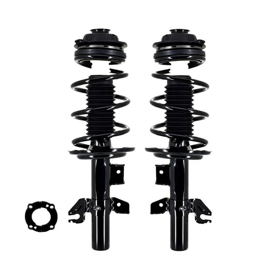 Pair of 2 Front Left-Right Quick Complete Strut - Coil Spring For 2013-2016 Dodge Dart Limited