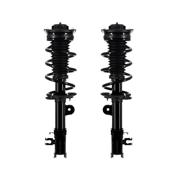 Pair of 2 Front Left-Right Quick Complete Strut-Coil Spring For 2017-2021 Jeep Compass