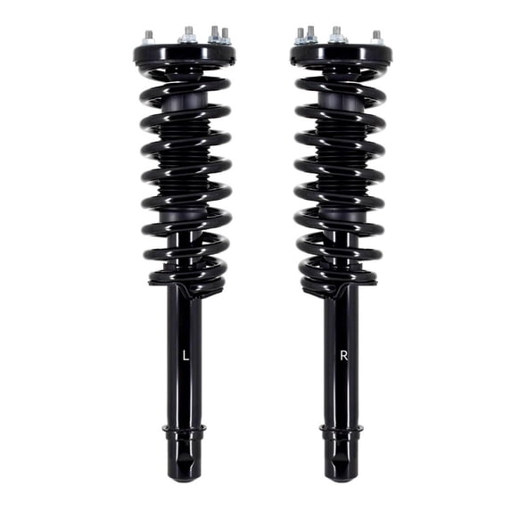 Pair of 2 Front Left-Right Quick Complete Strut and Coil Spring For 2003-2007 Honda Accord