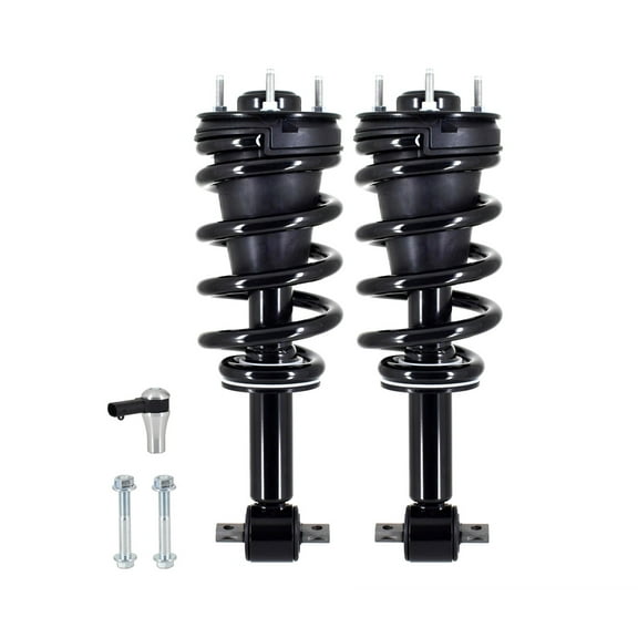 Pair of 2 Front Passive Suspension Conversion Kit Quick Complete Strut For 2007-2014 Cadillac Escalade
