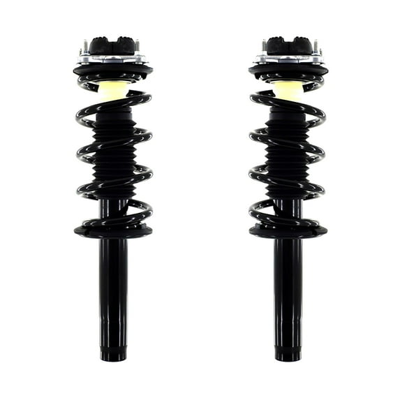 Pair of 2 Front Quick Complete Strut-Coil Spring Assembly For 2012-2018 Audi A7 Quattro