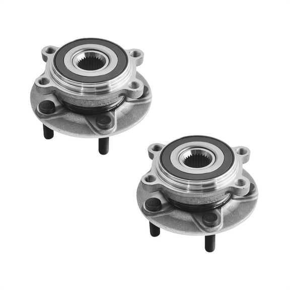 Pair of 2 Front Wheel Hub Bearing Assembly For 2014-2018 Mazda 3 Sport L4