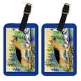 thumbnail image 1 of Pair of 2 German Shepherd Luggage Tags, 1 of 2