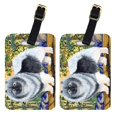 thumbnail image 1 of Pair of 2 Keeshond Luggage Tags, 1 of 2