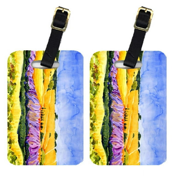 Pair of 2 Landscape Luggage Tags
