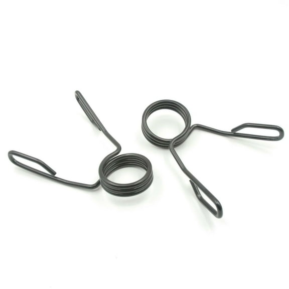 Pair of 2" Olympic Barbell Collar Spring Clamps Weight Bars Clips