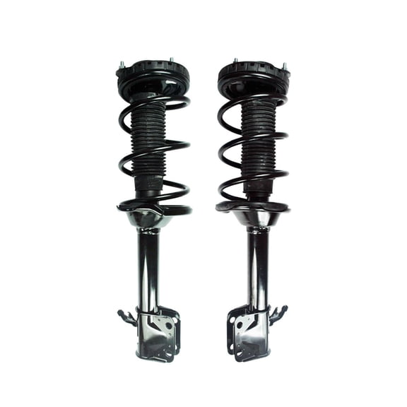 Pair of 2 Rear L-R Quick Complete Strut-Coil Spring For 2002 2003 Subaru Impreza Sedan