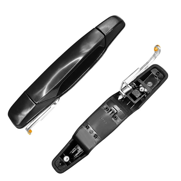Pair of 2 Rear Left-Right Door Handle Black For 2007-2014 GMC Yukon XL 1500