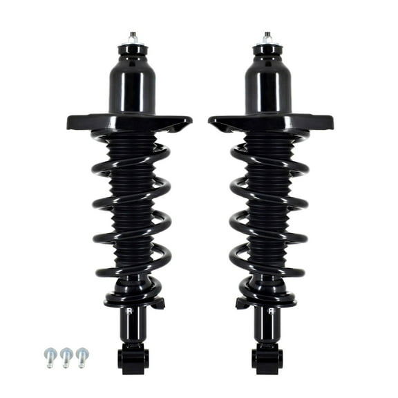 Pair of 2 Rear Left-Right Quick Complete Strut-Coil Spring Assembly For 2014-2020 Acura MDX
