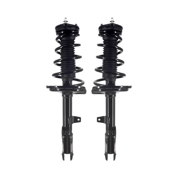 Pair of 2 Rear Left-Right Quick Complete Strut-Coil Spring For 2004-2007 Toyota Highlander FWD