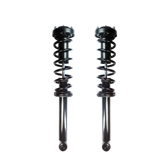 Pair of 2 Rear Quick Complete Strut-Coil Spring Assembly For 1998-2003 BMW 540i E39