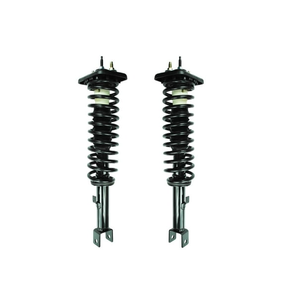 Pair of 2 Rear Quick Complete Strut-Coil Spring Assembly For 1999 2000 Dodge Stratus