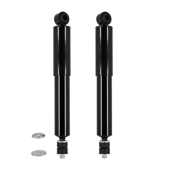 Pair of 2 Rear Shock Absorber For 2005-2009 Motor Coach Industries D4005 Drive Axle