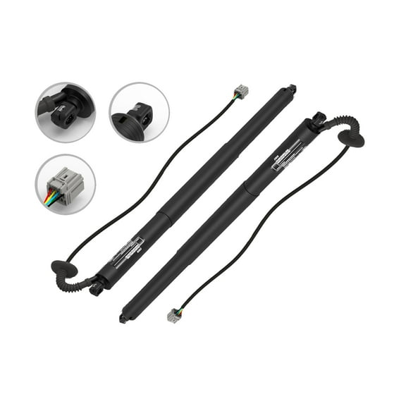Pair of 2 Rear Tailgate Power Lift Supports, Left-Right Hatch Electric Liftgate Shocks Struts For 2016 Cadillac SRX