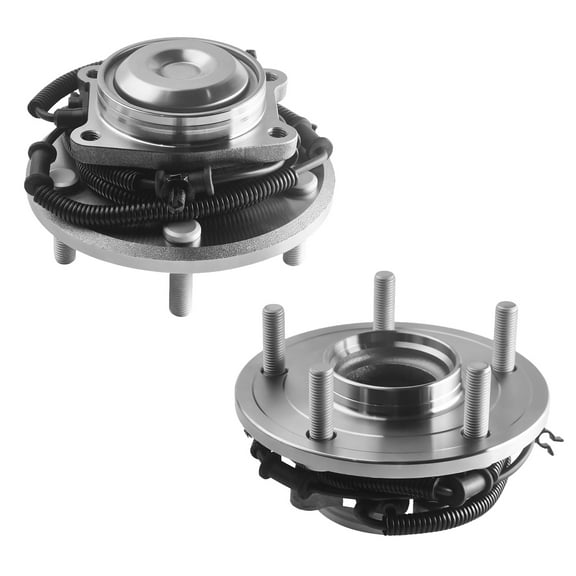 Pair of 2 Rear Wheel Hub Bearing Assembly For 2012-2015 RAM C/V V6 3.6L