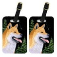 thumbnail image 1 of Pair of 2 Shiba Inu Luggage Tags, 1 of 2