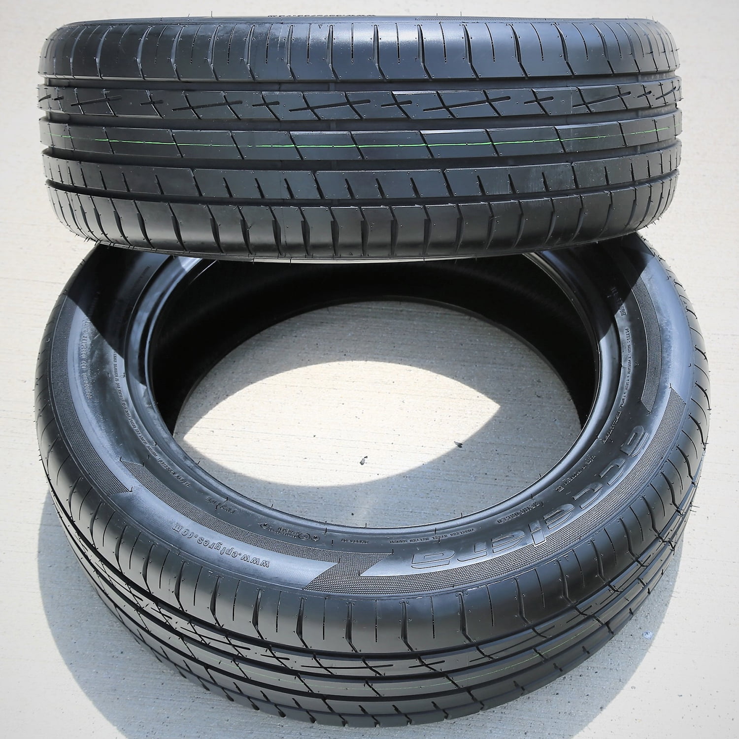 Pair of 2 (TWO) Accelera Iota ST68 245/60R18 105V AS A/S Performance Tires Fits: 2011-19 Ford Explorer XLT, 2014-19 Toyota Highlander LE Plus
