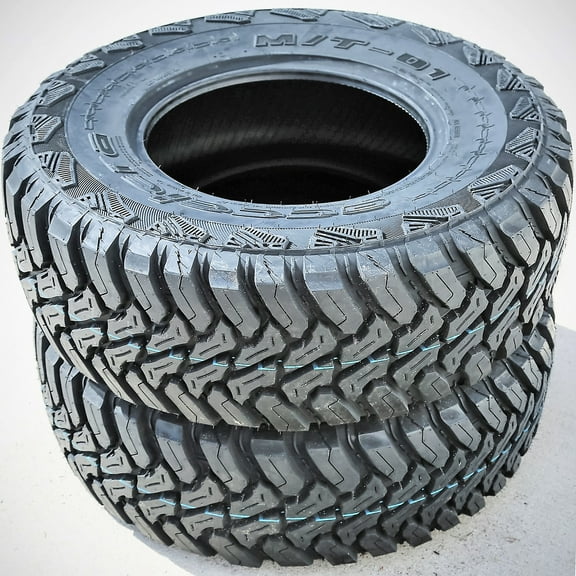 Pair of 2 Accelera M/T-01 30X9.50R15 104Q C 6 Ply mud Light Truck Tires