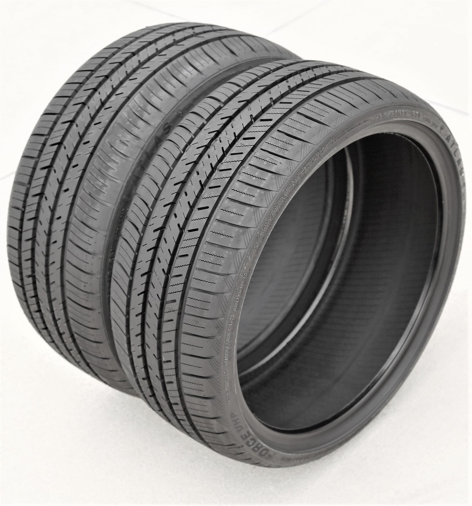 Pair of 2 Atlas Tire Force UHP 215/35R19 85V XL Performance a/s All Season Tires