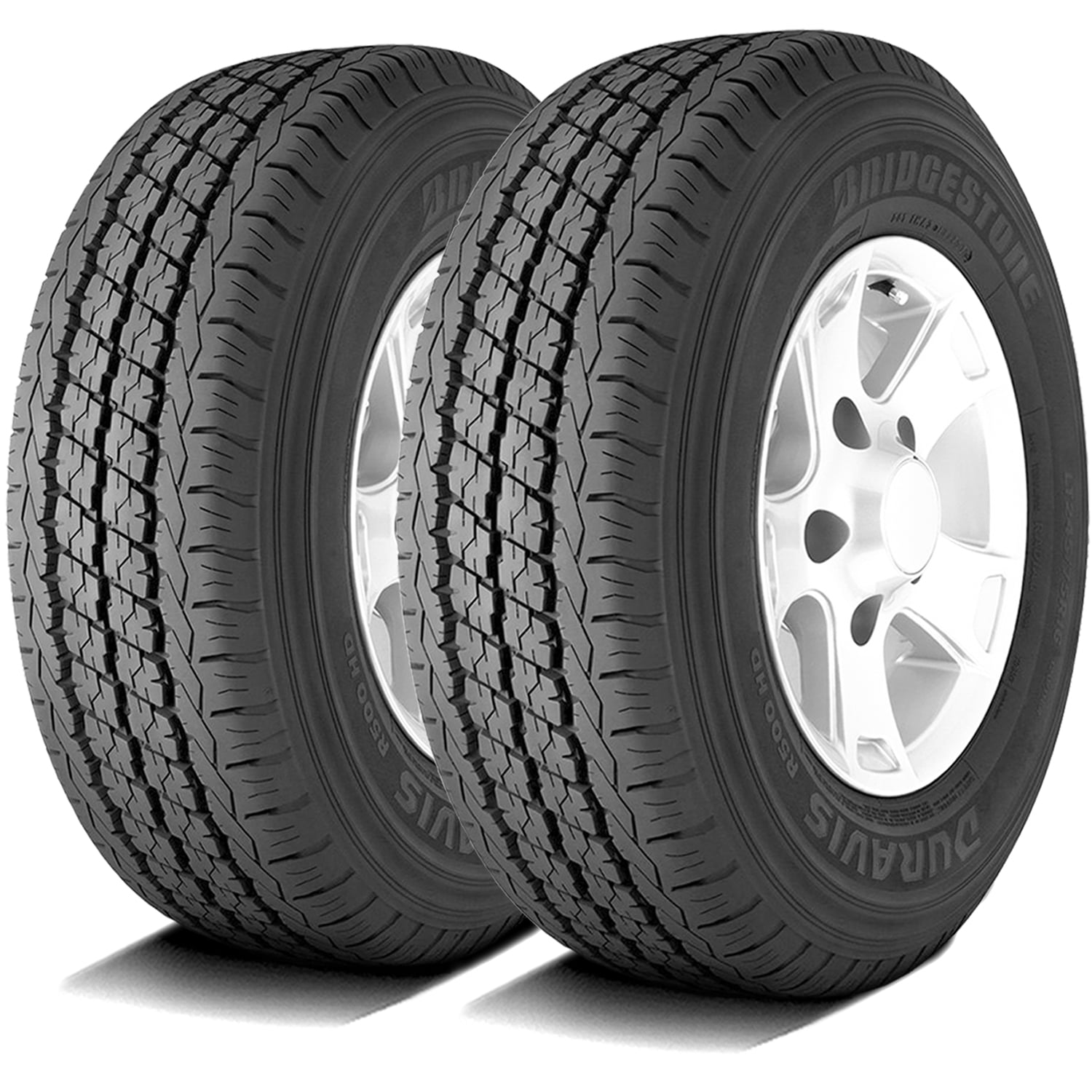 Pair of 2 (TWO) Bridgestone Duravis R500 HD LT 265/75R16 E 10 Ply ...