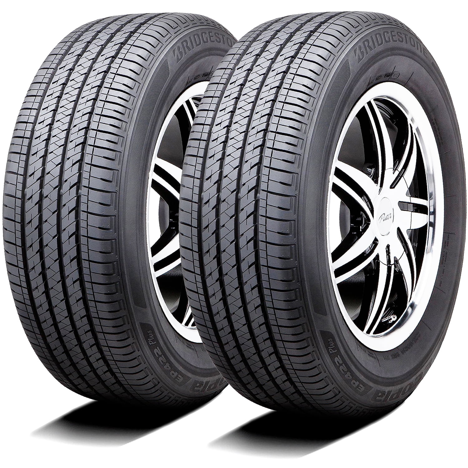 Bridgestone Pair of 2 (TWO) Bridgestone Ecopia EP422 Plus 205/55R16 91H AS All Season A/S Tires Fits: 2012-13 Honda Civic EX-L, 2014-15 Honda Civic EX Simolary simolary.com