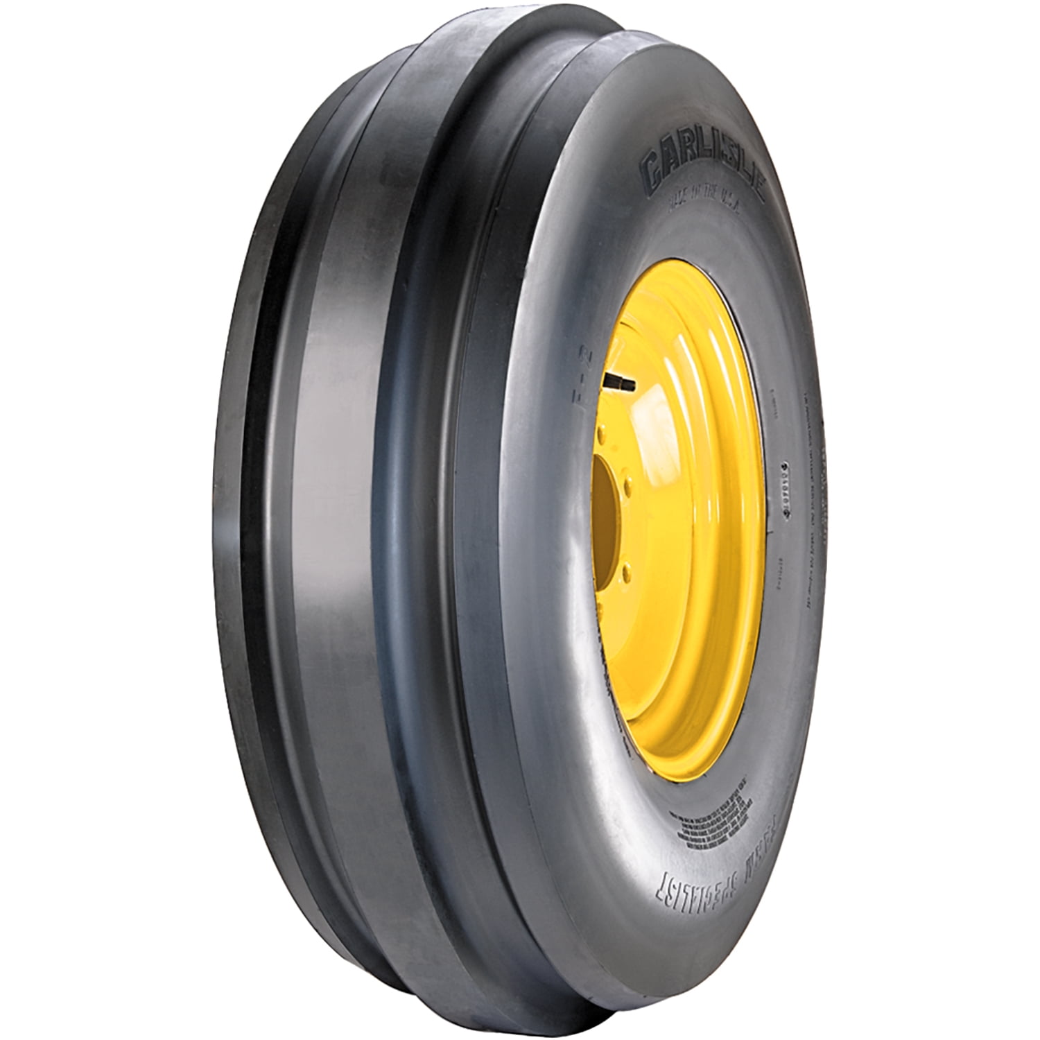 Pair of 2 (TWO) Carlisle (Carlstar) Farm Specialist F-2 6.5-16 Load 6 Ply (TT) Tractor Tires