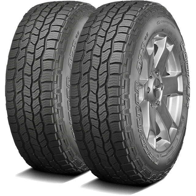 Cooper Discoverer AT3 4S All Terrain Mud & Snow Truck Tires, Pair of 2 ...