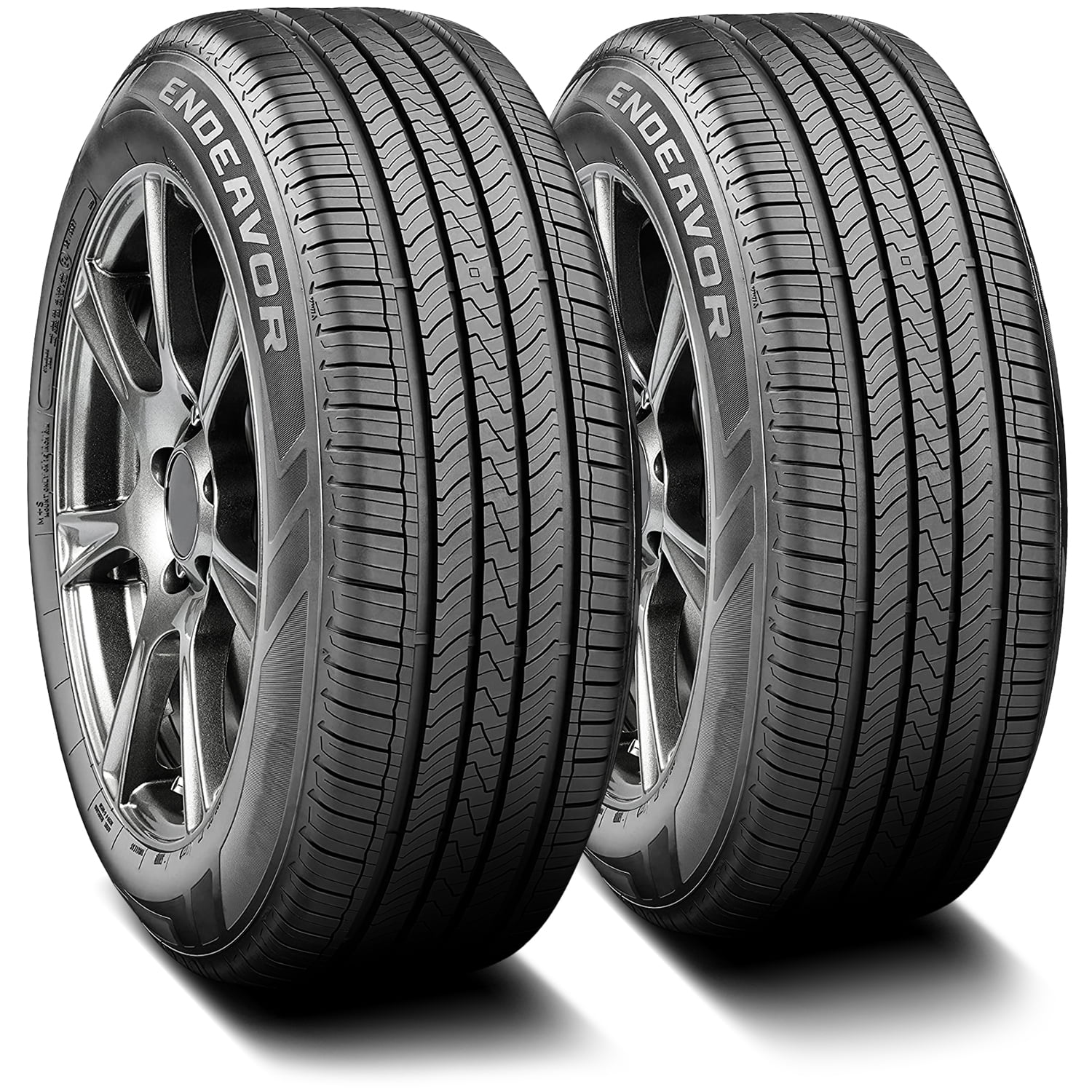 Cooper Endeavor 215/55R17 94V A/S All Season Tires, Set of 2, Fits ...