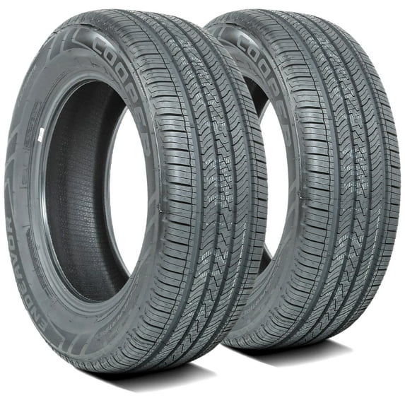 Pair of 2 (TWO) Cooper Endeavor 215/70R15 98H AS A/S All Season Tires Fits: 2002-05 Kia Sedona EX, 1997 Chrysler Town & Country LX